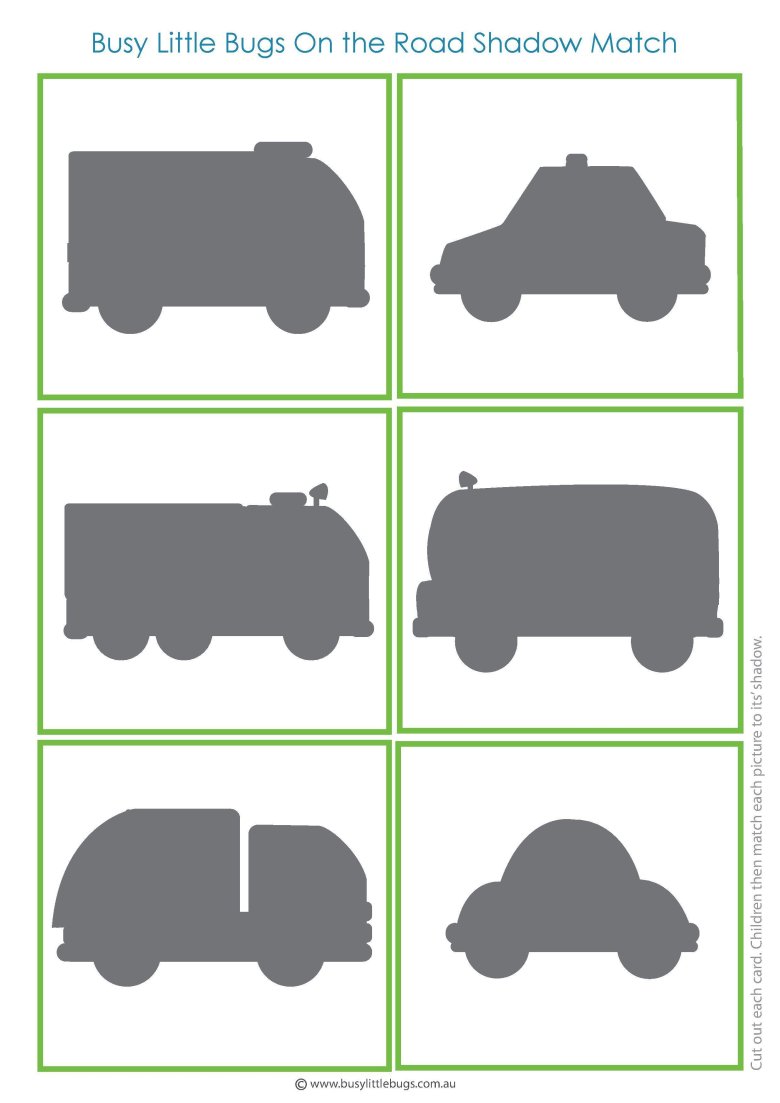 Силуэт машинки для детей