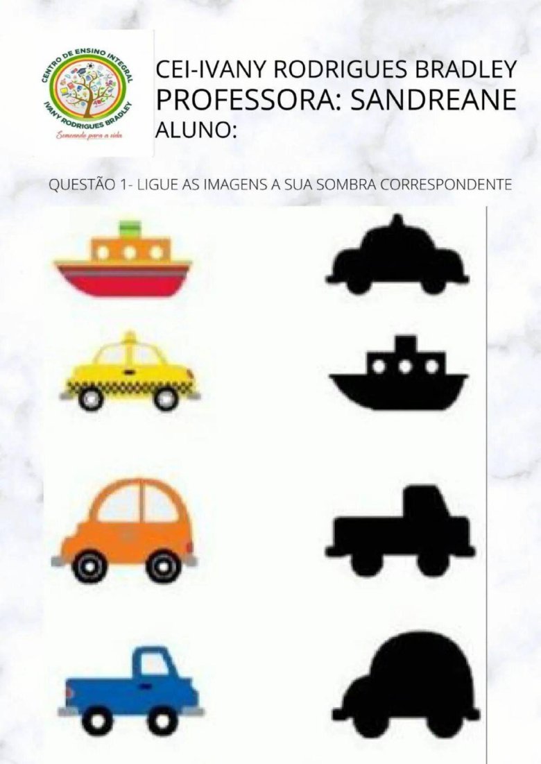 Транспорт задания для малышей