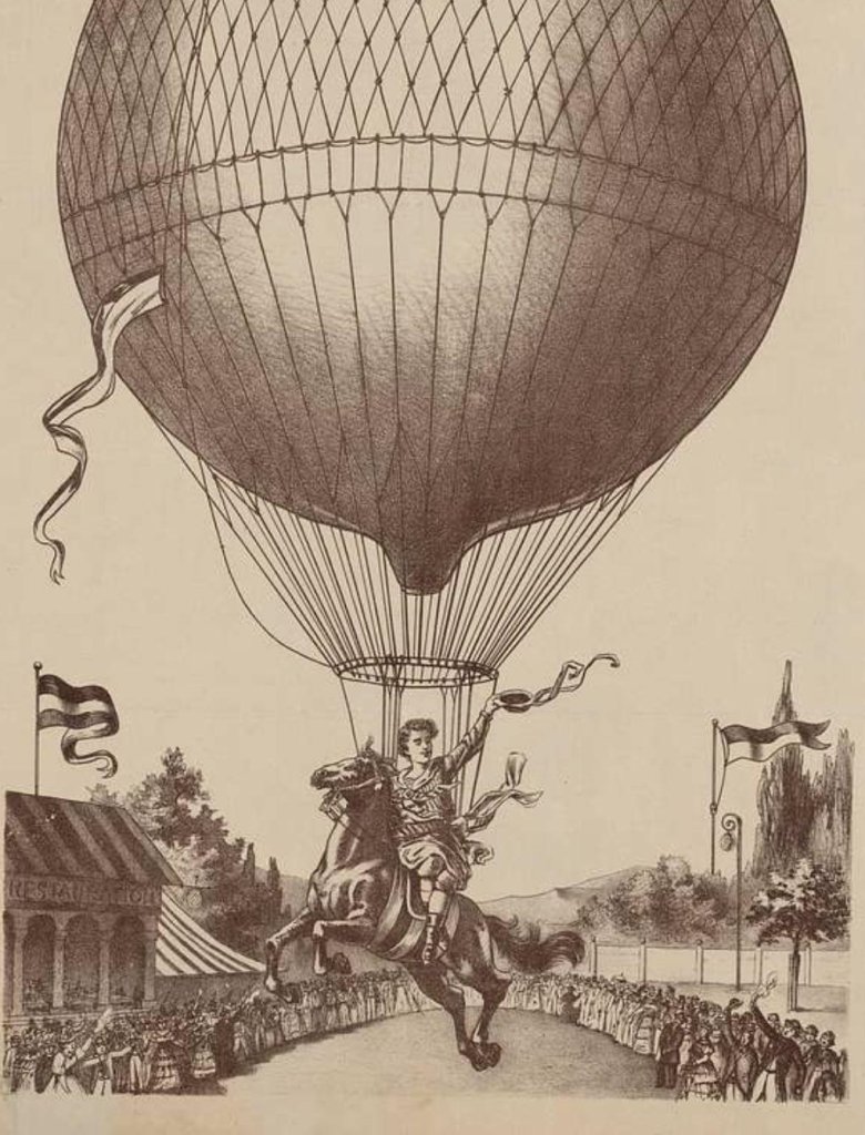 Аэростат 19 века