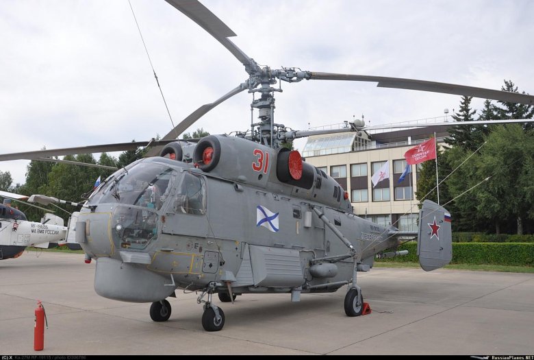 Противолодочный вертолет ка 27м