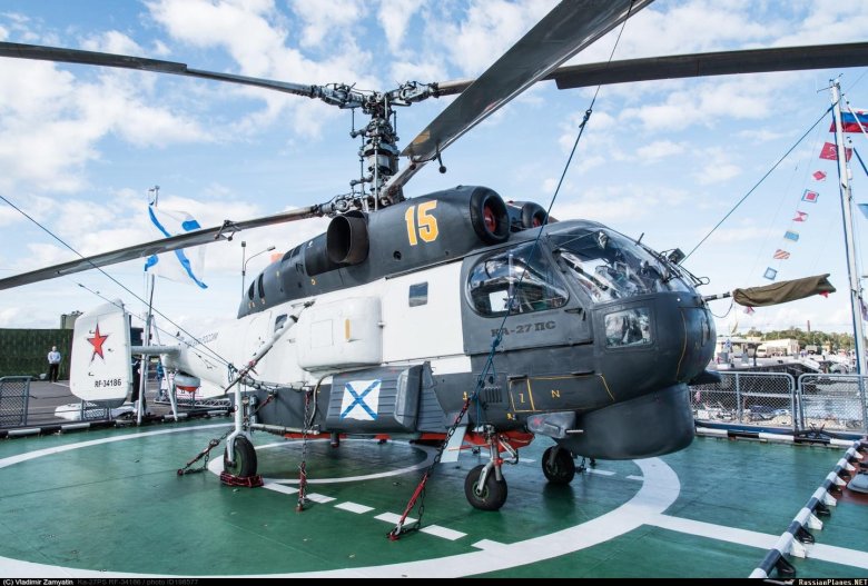 Корабельный вертолет ка-27