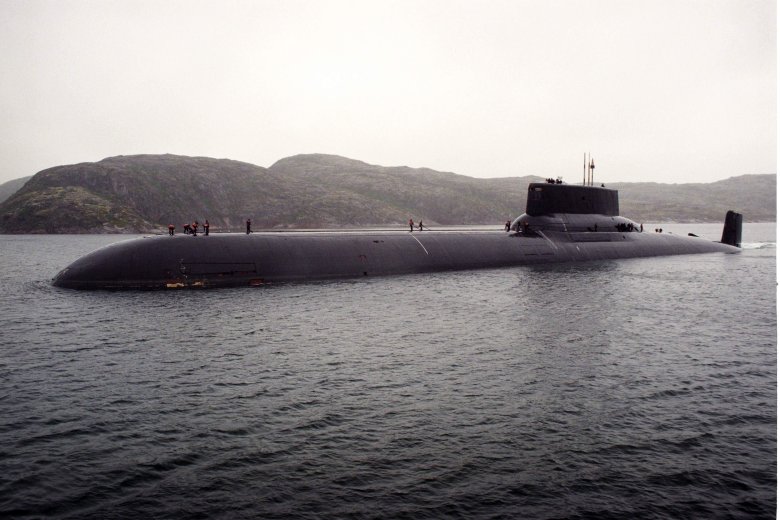 Атомная подводная лодка россии