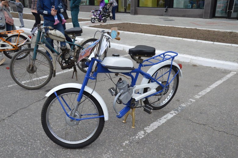 Мотовелосипед рига 7