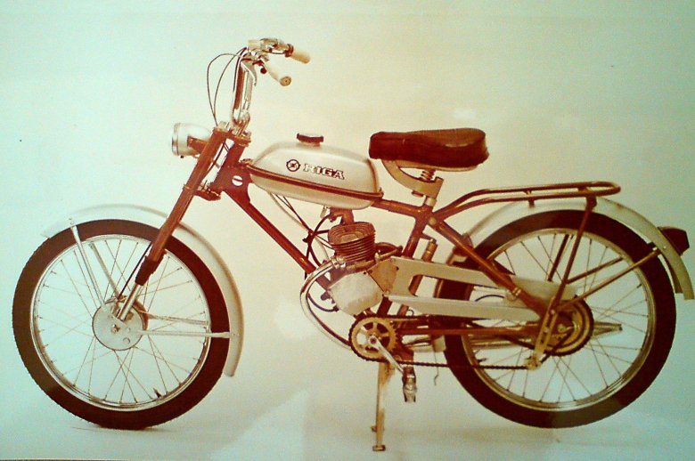 Мотовелосипед рига 13