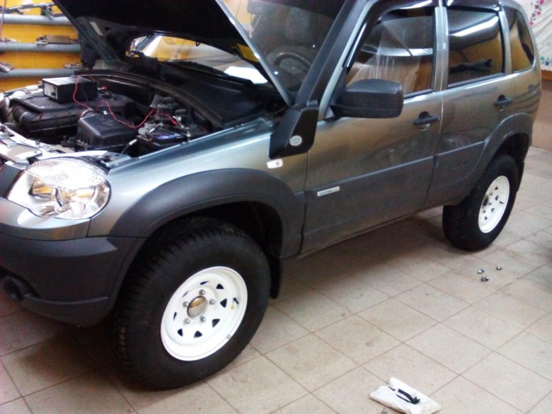 Шевроле нива на дисках