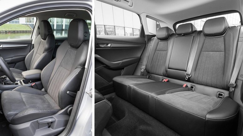 Сиденья шкода карок