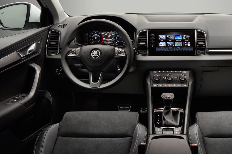 Škoda karoq салон