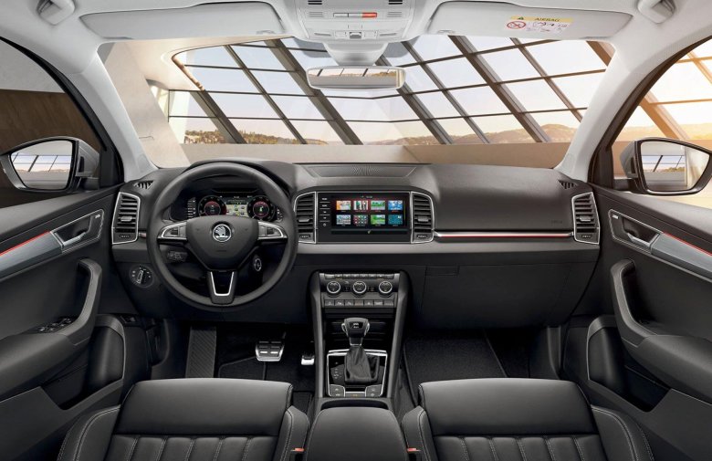 Skoda karoq салон