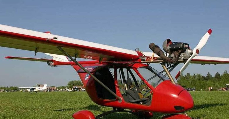 Сверхлегкий мотопланер шмель