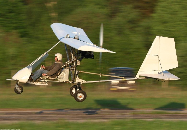 Мотодельтаплан биплан