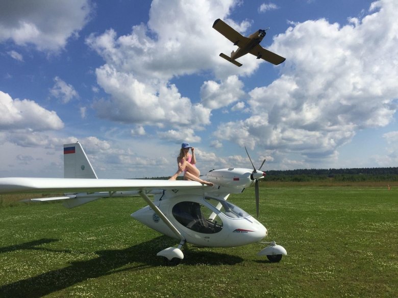 Легкомоторный самолет сигма