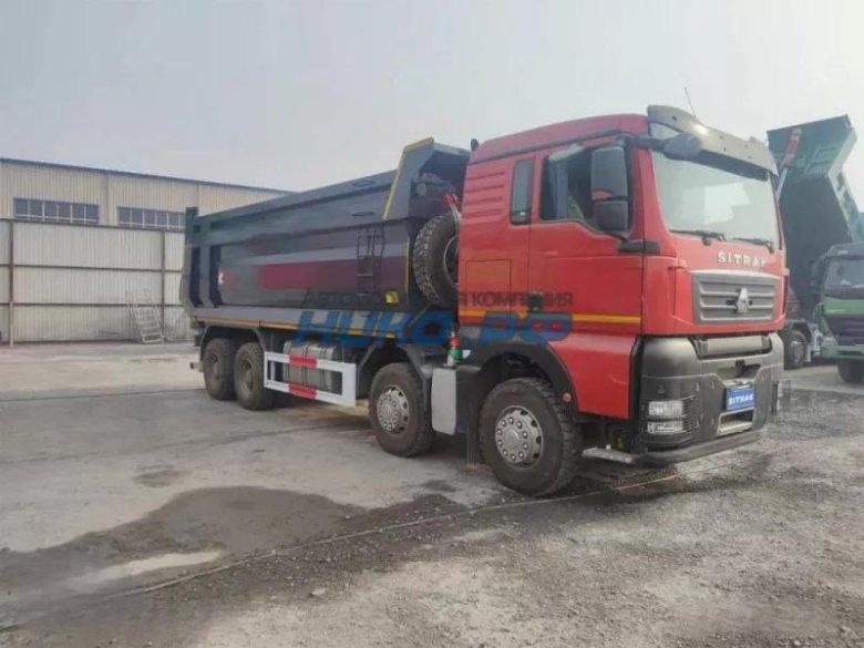 Sitrak c7h 8x4 самосвал