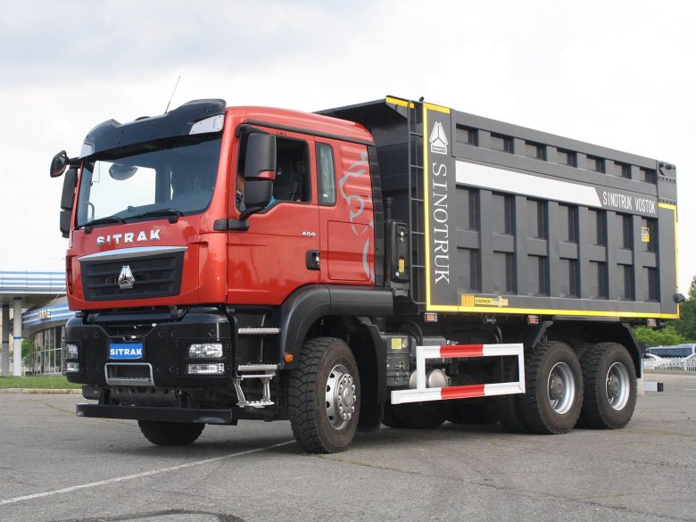 Самосвал sitrak c7h 6x4