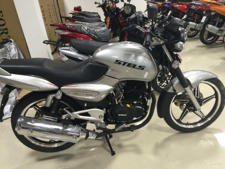 Мотоцикл stels delta 200