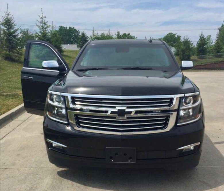 Шевроле тахо броневик