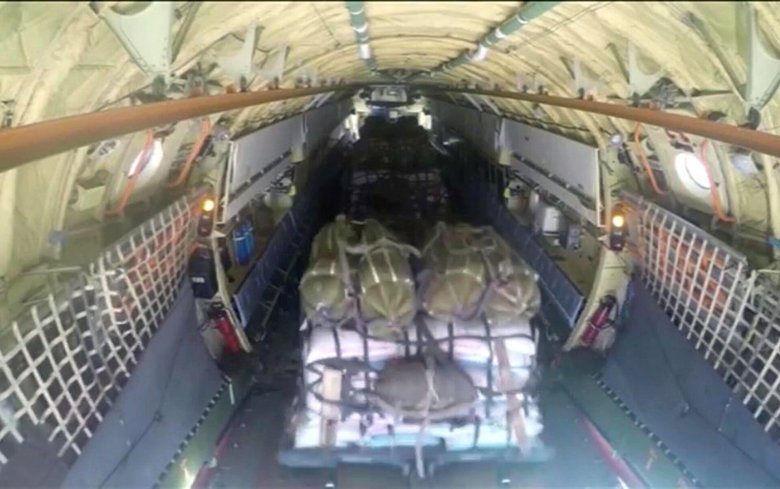 Грузовой отсек ил 76