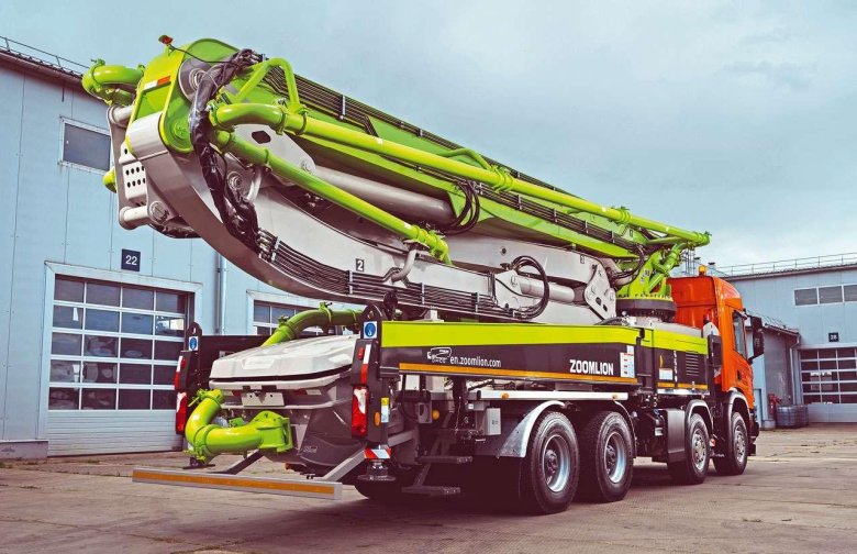 Автобетононасос zoomlion