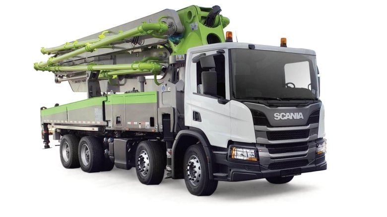 Бетононасос машина