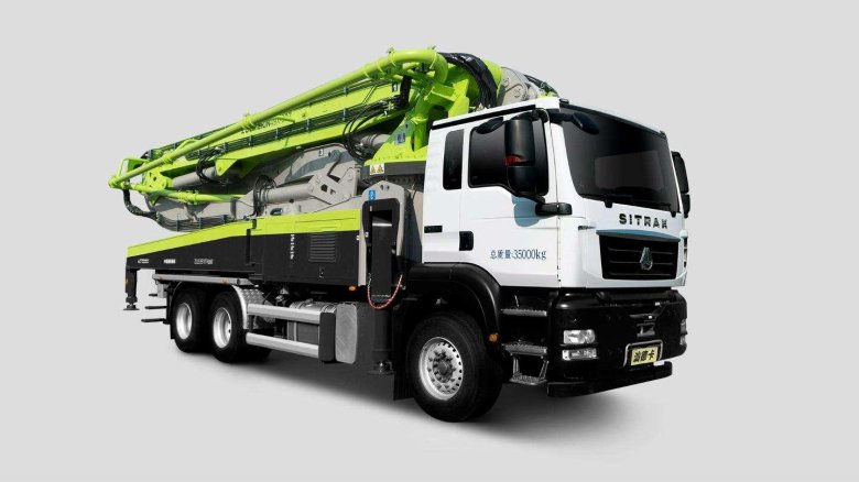 Машина бетононасос