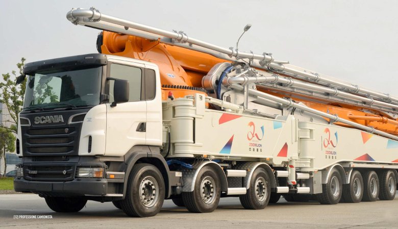 Автобетононасос zoomlion 101 метр