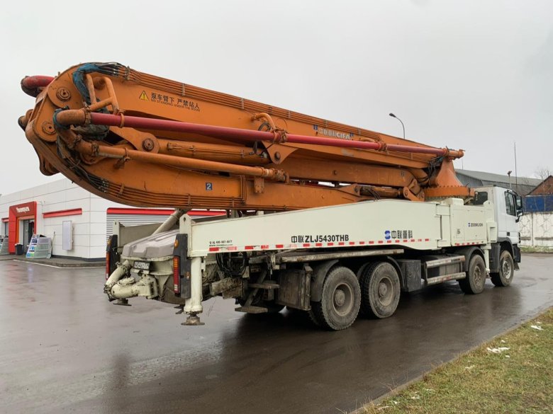 Дизельный бетононасос модель cifa 907