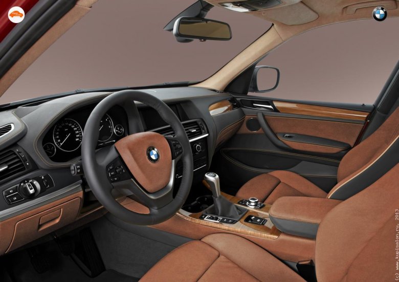 Bmw x3 салон