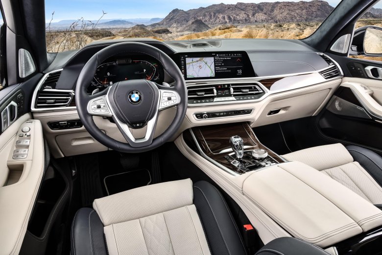 Bmw x7 2019 салон