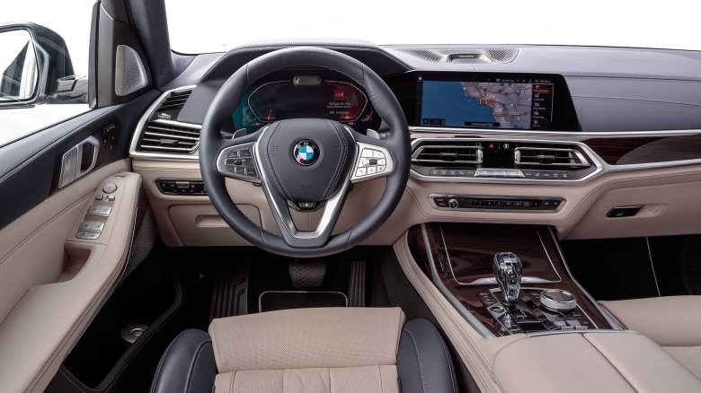Bmw x 7 салон
