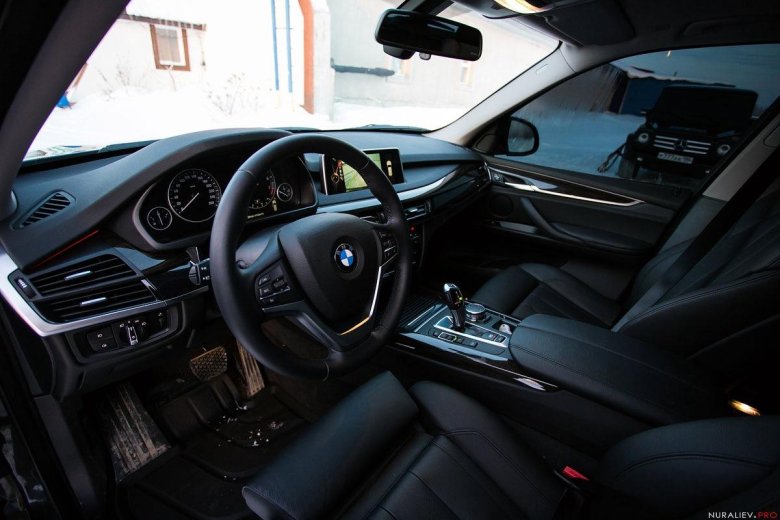 Bmw x5 f15 салон черный