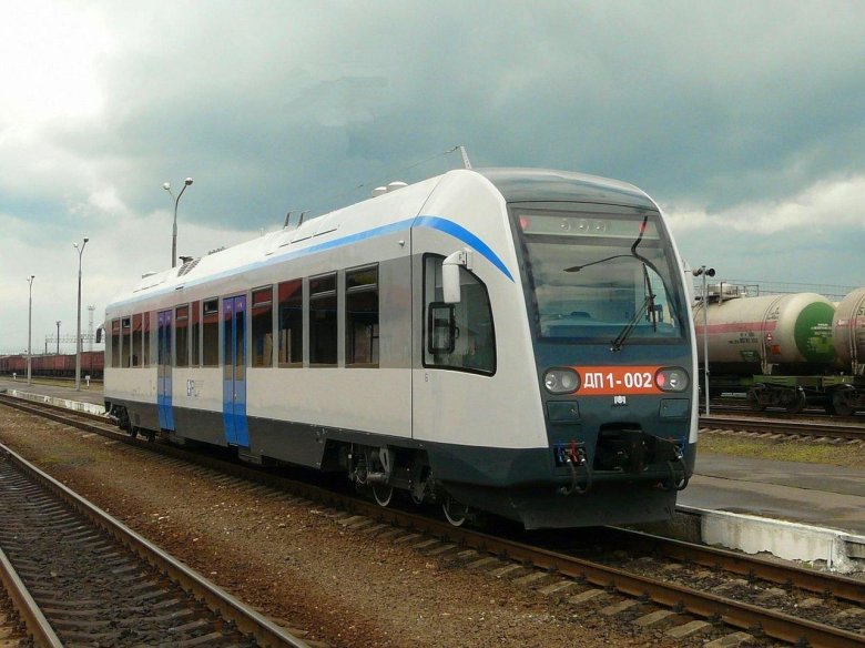 Электропоезд штадлер минск