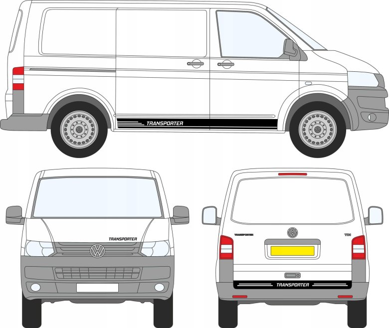 Габариты фольксваген транспортер т4