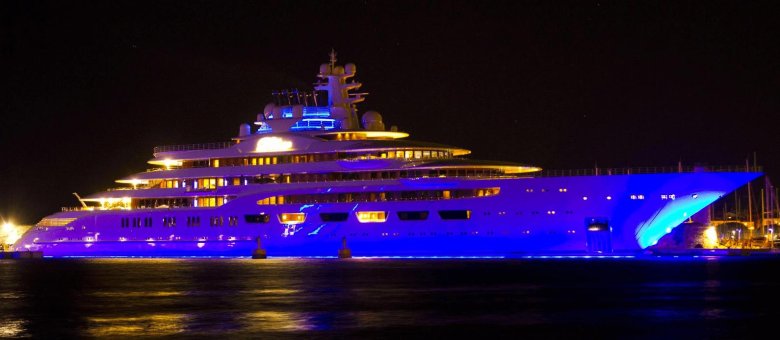 Яхта алишера усманова