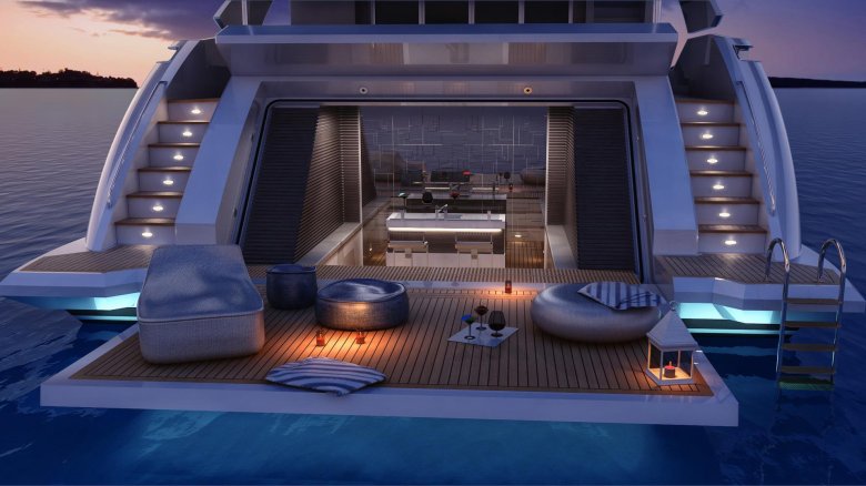 Яхта бенетти 125