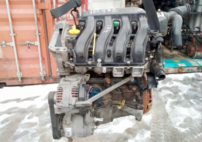 Двигатель renault k4m