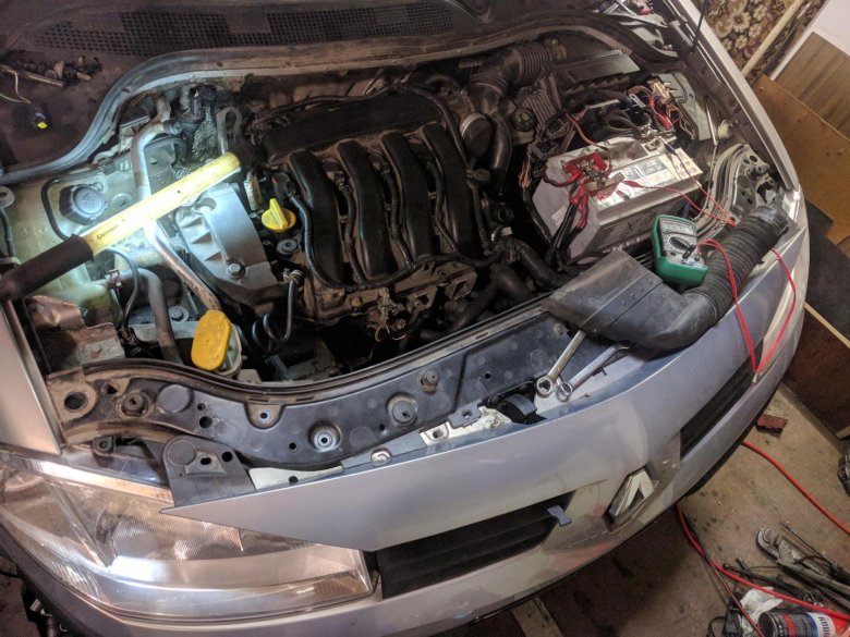 Генератор рено меган 2