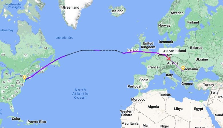 Путь самолета москва майами