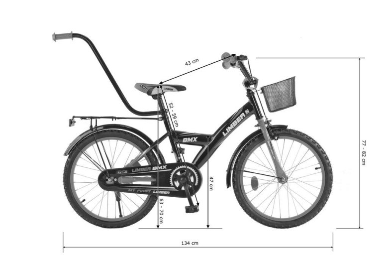 20 дюймов колесо велосипеда размеры