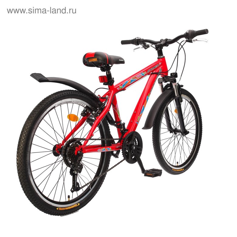 Скиф велосипед красный 24д