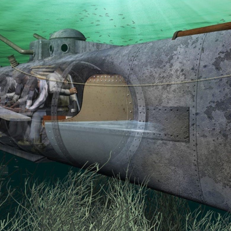 Немецкая подводная лодка