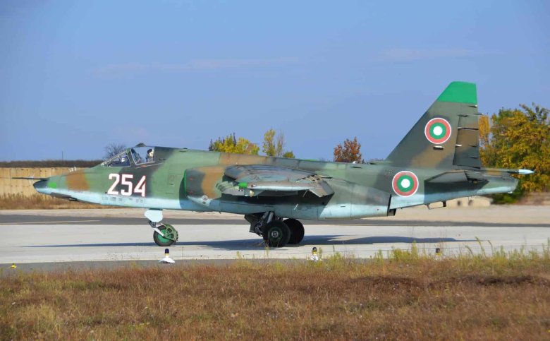 Су-25 ввс болгарии