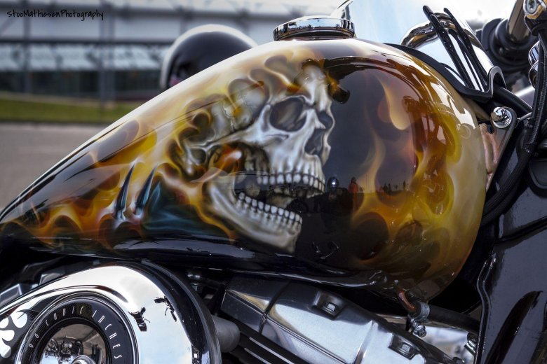 Покраска мотоцикла