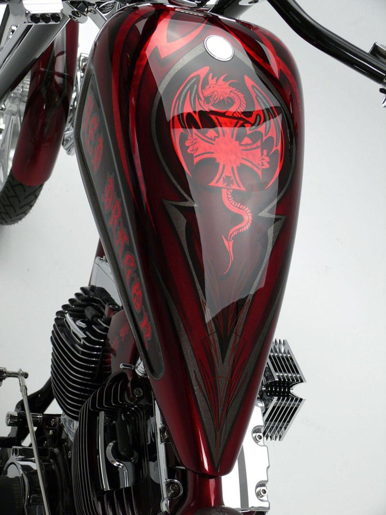 Чоппер кастом пейнт