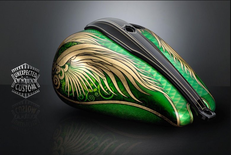 Harley davidson custom paint