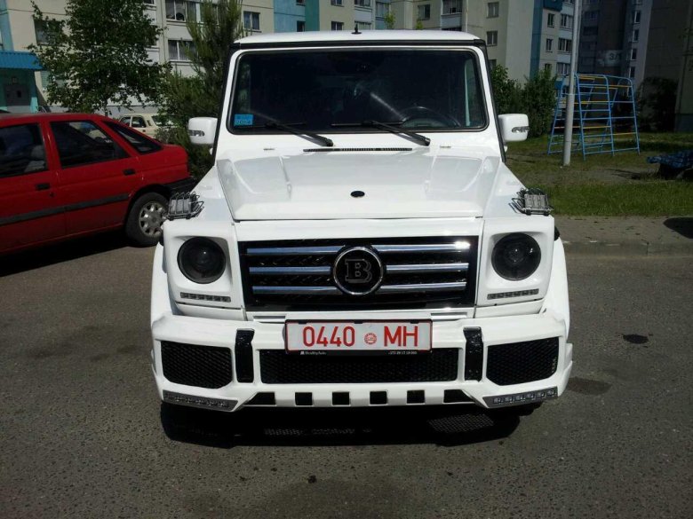 Гелендваген белый