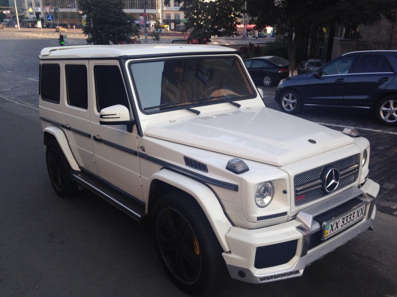 Гелик брабус белый