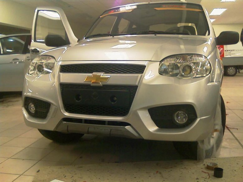 Шевроле нива бампер dakar