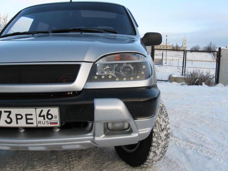 Шевроле нива обвес 2006