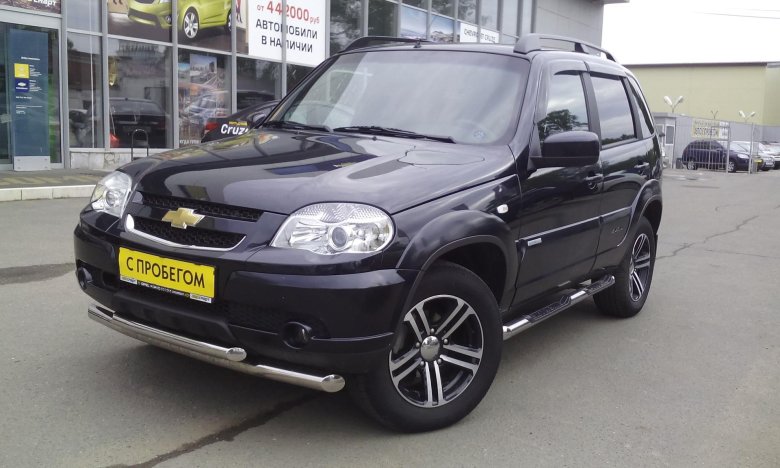 Черная нива шевроле 2014