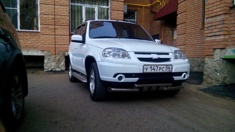 Нива шевроле обвес 2004