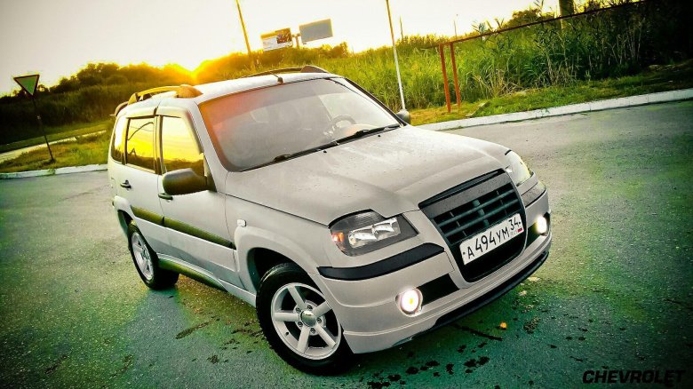 Обвес на ниву шевроле аттак